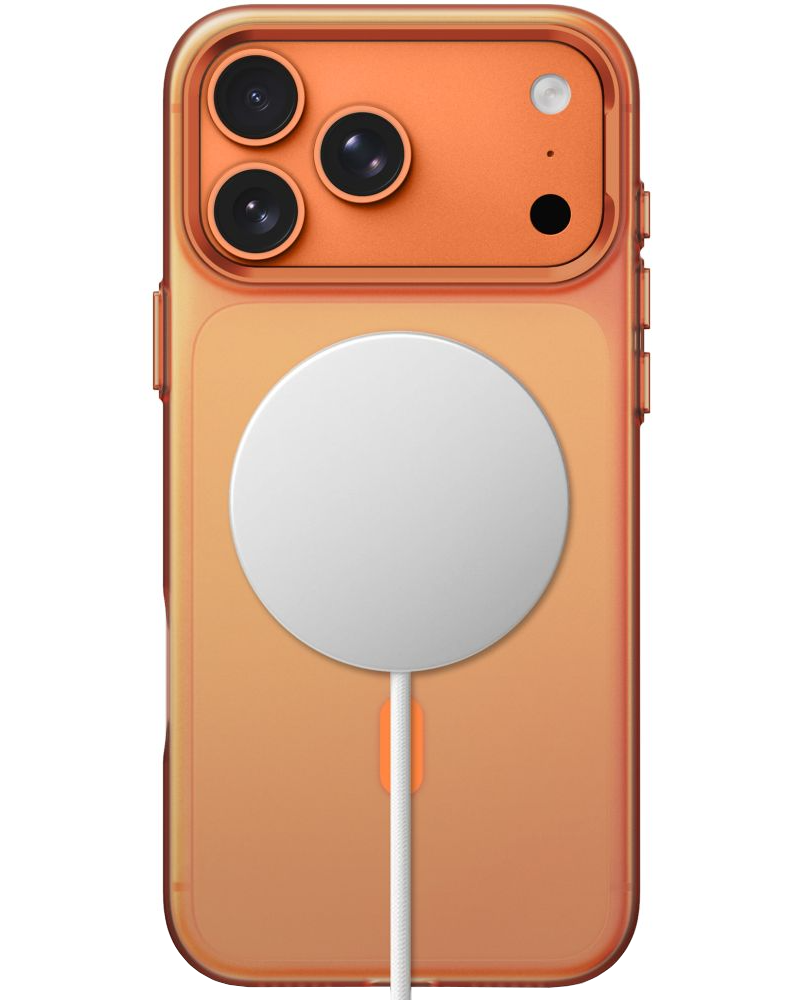 Coque MagSafe pour Apple iPhone 18 Pro Max / 17 Pro Max, Tech-Protect, MagZero, Orange Mat