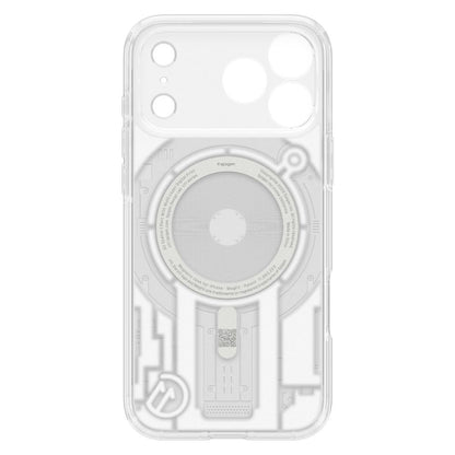 MagSafe-hoesje voor Apple iPhone 18 Pro / 17 Pro, Spigen, C11 Ultra Hybrid MagFit Element, wit ACS12308
