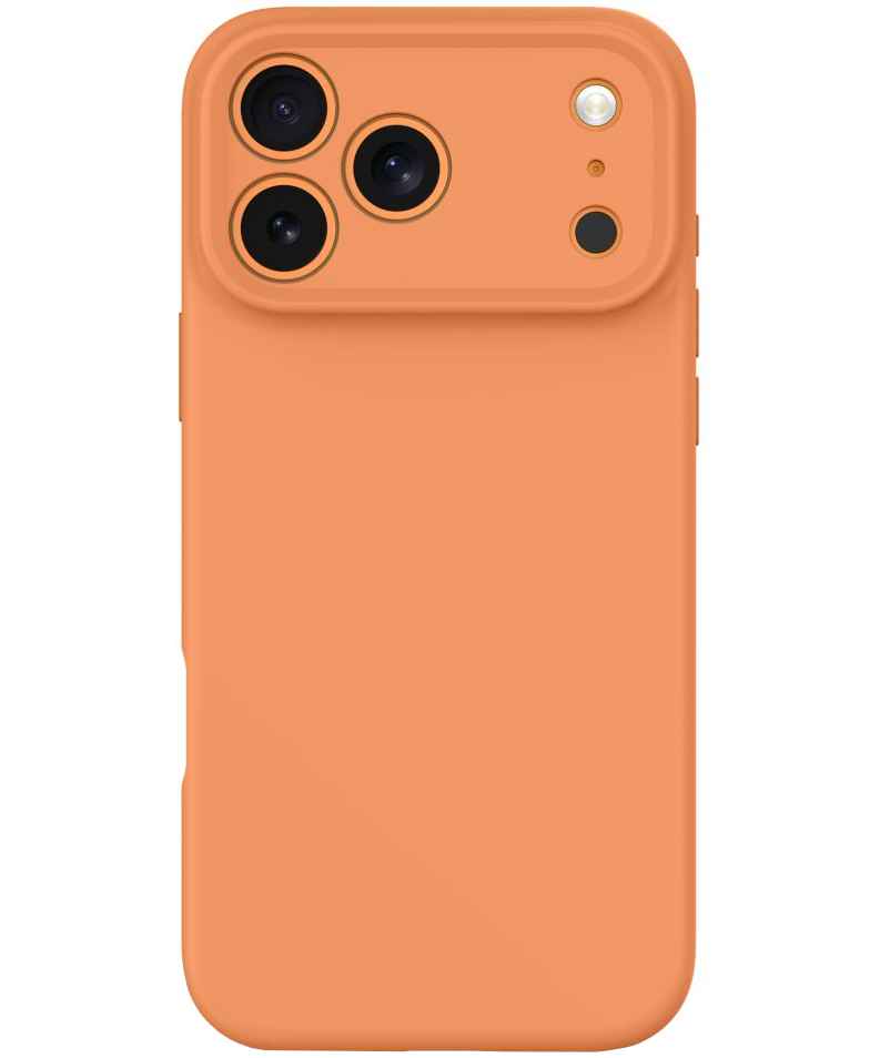 MagSafe-hoesje voor Apple iPhone 18 Pro Max / 17 Pro Max, Tech-Protect, siliconen, oranje
