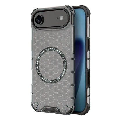 MagSafe Hülle für Apple iPhone 17 Air, Techsuit, HoneyComb Shield, Schwarz