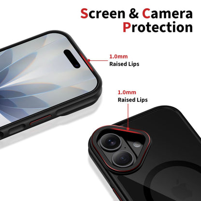 Coque MagSafe pour Apple iPhone 17, Tech-Protect, Maghybrid, Noire
