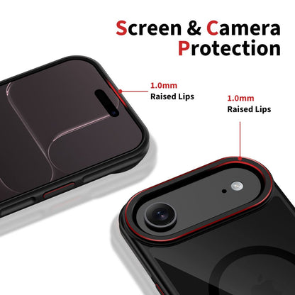 Coque MagSafe pour Apple iPhone 17 Air, Tech-Protect, Maghybrid, Noire