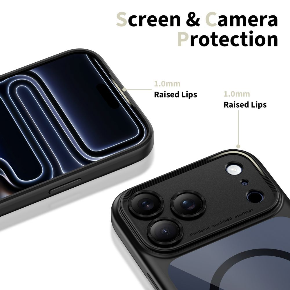 MagSafe-Hülle für Apple iPhone 17 Pro, Tech-Protect, MagPeak, Marineblau