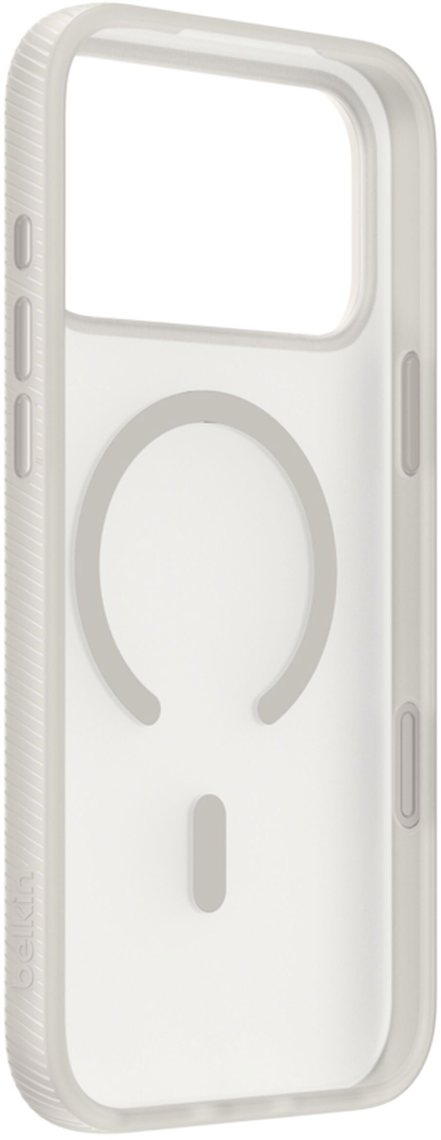Coque MagSafe pour Apple iPhone 17 Pro Max, Belkin, SheerForce Grip, Beige MSA036hqSA