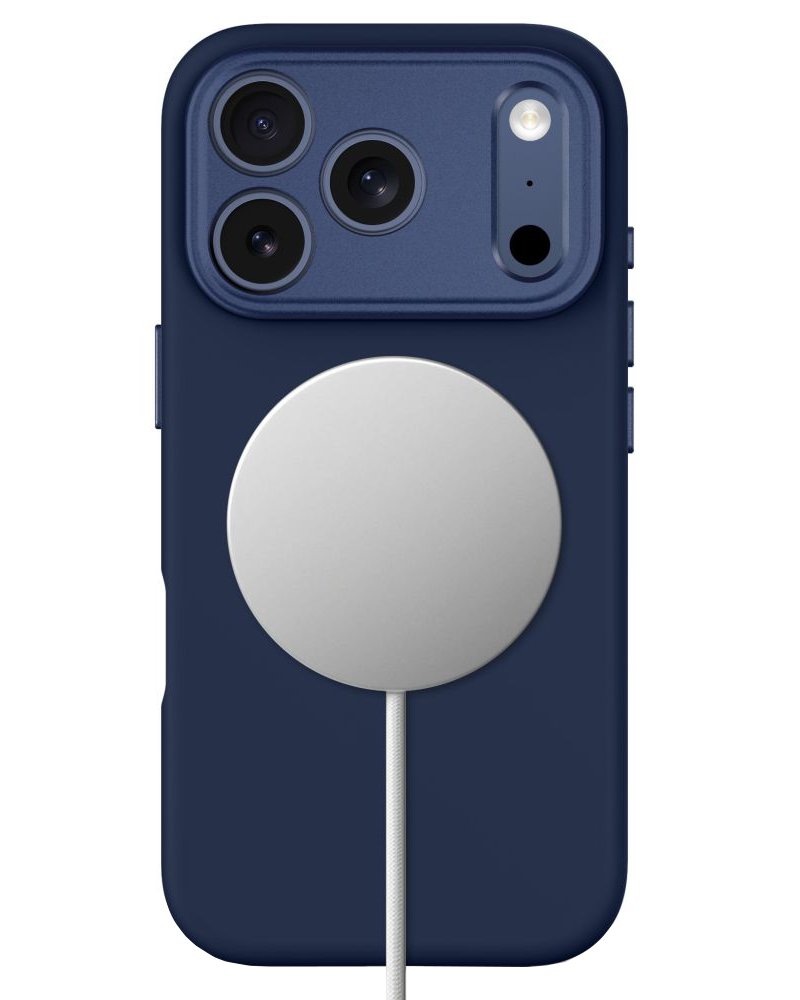 Coque MagSafe pour Apple iPhone 18 Pro / 17 Pro, Tech-Protect, Uniq CC, Bleu marine