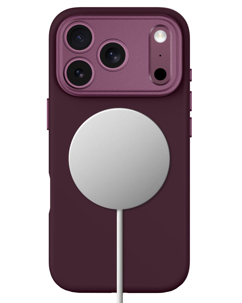 MagSafe-Hülle für Apple iPhone 18 Pro / 17 Pro, Tech-Protect, Uniq CC, Weinrot