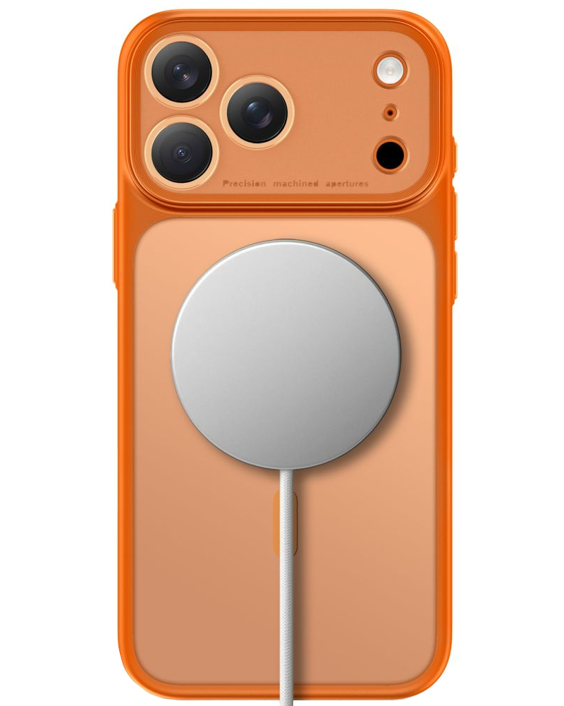 MagSafe-Hülle für Apple iPhone 18 Pro Max / 17 Pro Max, Tech-Protect, MagPrime CC, Matt Orange