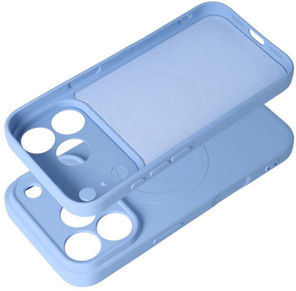 MagSafe-hoesje voor Apple iPhone 18 Pro Max / 17 Pro Max, OEM, Silicone Mag, blauw