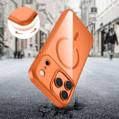 Coque MagSafe pour Apple iPhone 17 Pro, Tech-Protect, Magmat, Orange