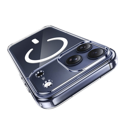 Coque MagSafe pour Apple iPhone 17 Pro, Borofone, BI5 Ice Shield, Transparente