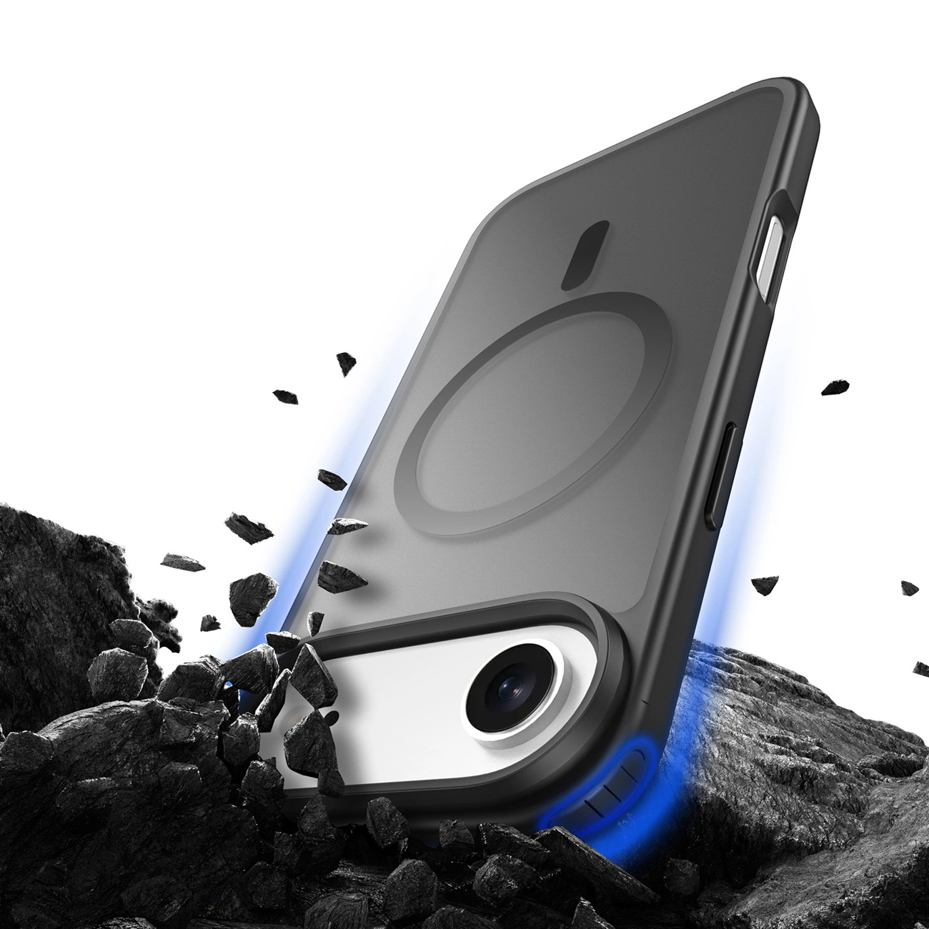 MagSafe hoesje voor Apple iPhone 17 Air, DUX DUCIS, Yind, Zwart