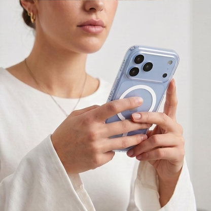 Coque MagSafe pour Apple iPhone 18 Pro Max / 17 Pro Max, Tech-Protect, Flexair Hybrid, Transparente