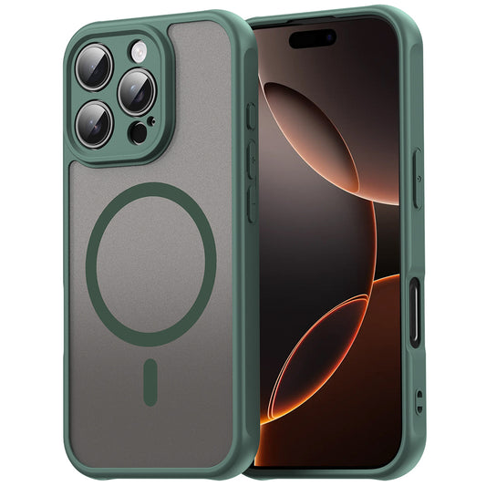 MagSafe-Hülle für Apple iPhone 11 Pro, Techsuit, HaloFrost II, Grün