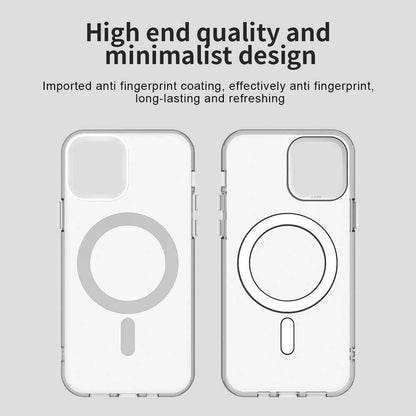 Coque MagSafe pour Apple iPhone 12 / 12 Pro, Techsuit, CandyCase, Blanche