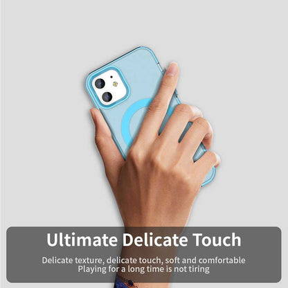MagSafe-hoes voor Apple iPhone 12 / 12 Pro, Techsuit, CandyCase, Blauw