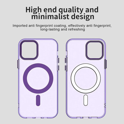Coque MagSafe pour Apple iPhone 12 / 12 Pro, Techsuit, CandyCase, Violet