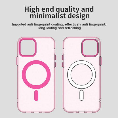 Coque MagSafe pour Apple iPhone 12 / 12 Pro, Techsuit, CandyCase, Rose