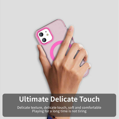 Coque MagSafe pour Apple iPhone 12 / 12 Pro, Techsuit, CandyCase, Rose