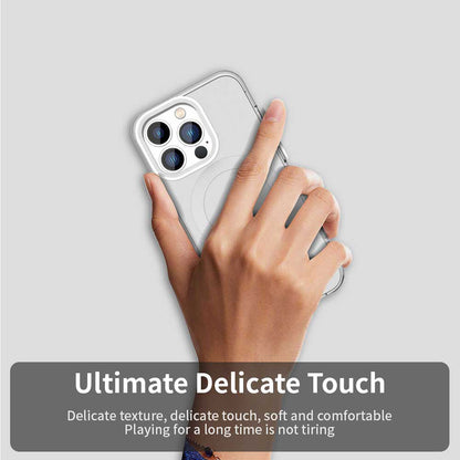 MagSafe-Hülle für Apple iPhone 12 Pro Max, Techsuit, CandyCase, Weiß