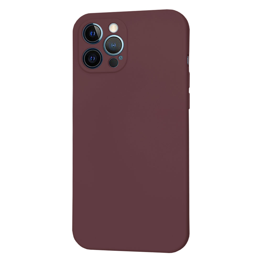 Coque MagSafe pour Apple iPhone 12 Pro Max, Techsuit, SoftFlex, Bordeaux