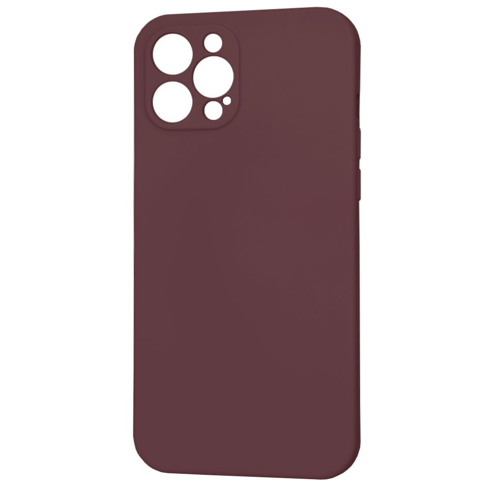 Coque MagSafe pour Apple iPhone 12 Pro Max, Techsuit, SoftFlex, Bordeaux