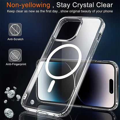 Coque MagSafe pour Apple iPhone 13 Pro, Techsuit, Pro, Noire
