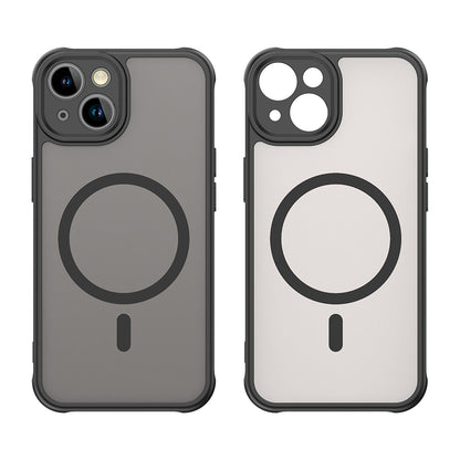 Coque MagSafe pour Apple iPhone 13, Techsuit, HaloFrost II, Noire