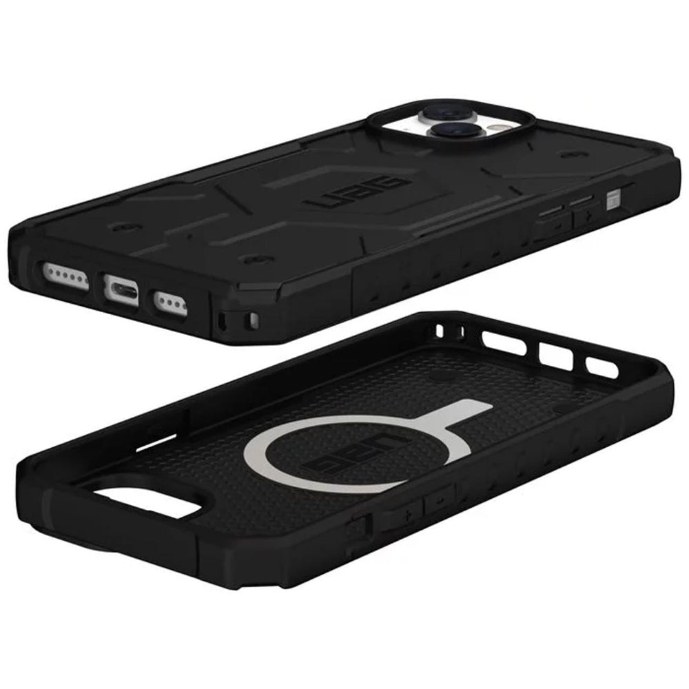 MagSafe-Hülle für Apple iPhone 14 Plus, Urban Armor Gear, Pathfinder, Schwarz