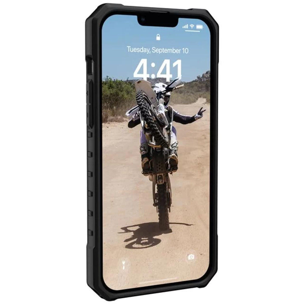 MagSafe-Hülle für Apple iPhone 14 Plus, Urban Armor Gear, Pathfinder, Schwarz