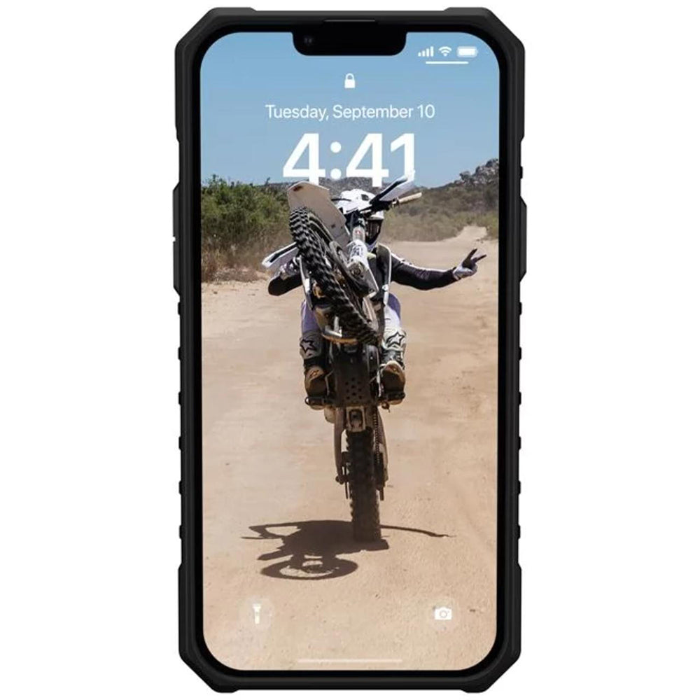 MagSafe-Hülle für Apple iPhone 14 Plus, Urban Armor Gear, Pathfinder, Schwarz