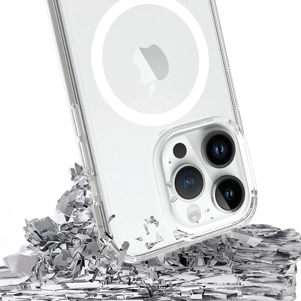 Coque MagSafe pour Apple iPhone 14 Pro, 3MK, Armor MagCase, Transparente