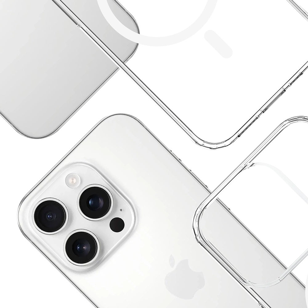 Coque MagSafe pour Apple iPhone 14 Pro, 3MK, Armor MagCase, Transparente