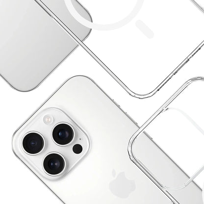 Coque MagSafe pour Apple iPhone 14 Pro, 3MK, Armor MagCase, Transparente