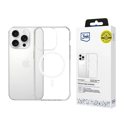 Coque MagSafe pour Apple iPhone 14 Pro, 3MK, Armor MagCase, Transparente