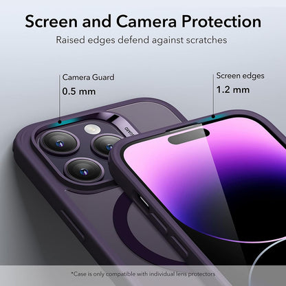 Coque MagSafe pour Apple iPhone 14 Pro, ESR, Classic Hybrid, Violet Transparent