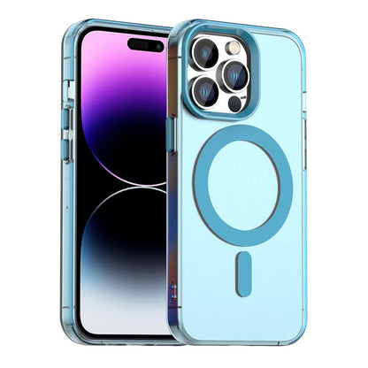 MagSafe-Hülle für Apple iPhone 14 Pro, Techsuit, CandyCase, Blau