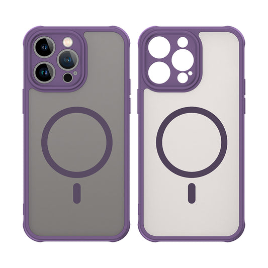 Coque MagSafe pour Apple iPhone 14 Pro, Techsuit, HaloFrost II, Violet