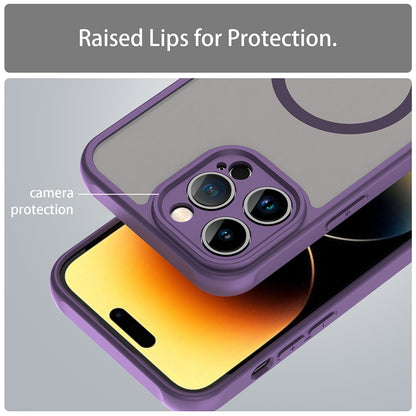 Coque MagSafe pour Apple iPhone 14 Pro, Techsuit, HaloFrost II, Violet