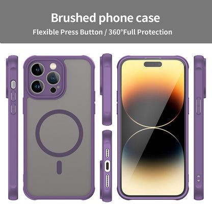 Coque MagSafe pour Apple iPhone 14 Pro, Techsuit, HaloFrost II, Violet