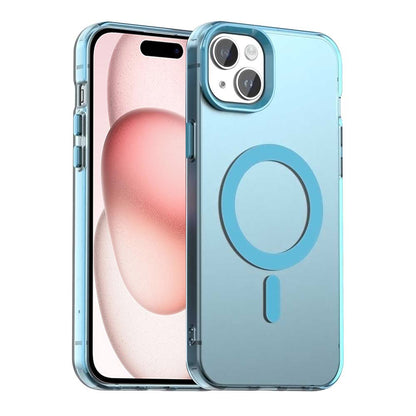MagSafe-hoesje voor Apple iPhone 15 Plus, Techsuit, CandyCase, blauw