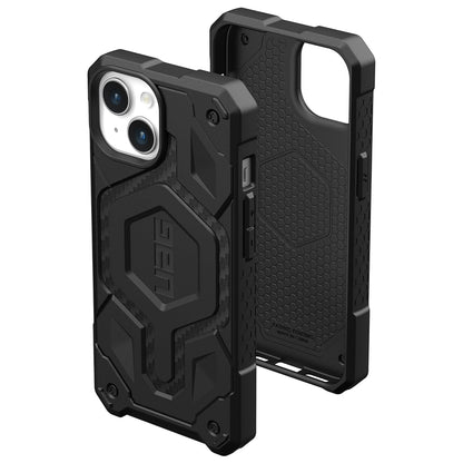 MagSafe-hoes voor Apple iPhone 15 Plus, Urban Armor Gear, Monarch Pro Carbon, Zwart