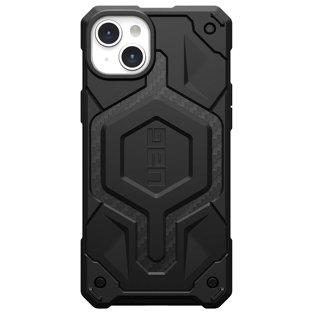 MagSafe-hoes voor Apple iPhone 15 Plus, Urban Armor Gear, Monarch Pro Carbon, Zwart