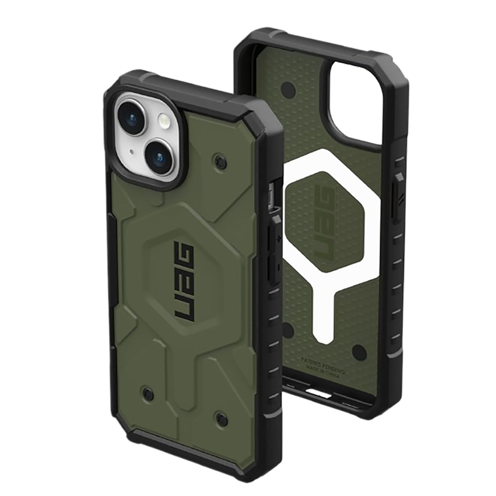 MagSafe-hoes voor Apple iPhone 15 Plus, Urban Armor Gear, Pathfinder, Groen