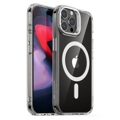 Coque MagSafe pour Apple iPhone 15 Pro Max, ESR, Classic Hybrid Kickstand, Transparente