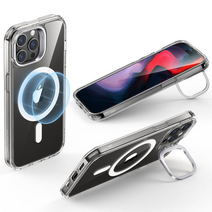 Coque MagSafe pour Apple iPhone 15 Pro Max, ESR, Classic Hybrid Kickstand, Transparente