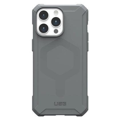 MagSafe-Hülle für Apple iPhone 15 Pro Max, Urban Armor Gear, Essential Armor, Silber