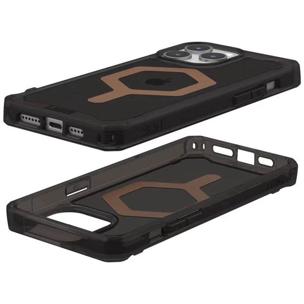 MagSafe-Hülle für Apple iPhone 15 Pro Max, Urban Armor Gear, Plyo, Braun