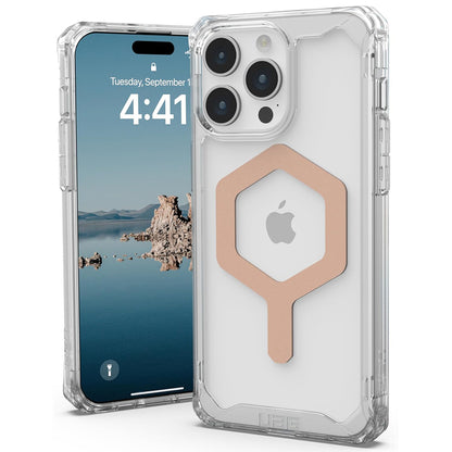 MagSafe-Hülle für Apple iPhone 15 Pro Max, Urban Armor Gear, Plyo, Roségold