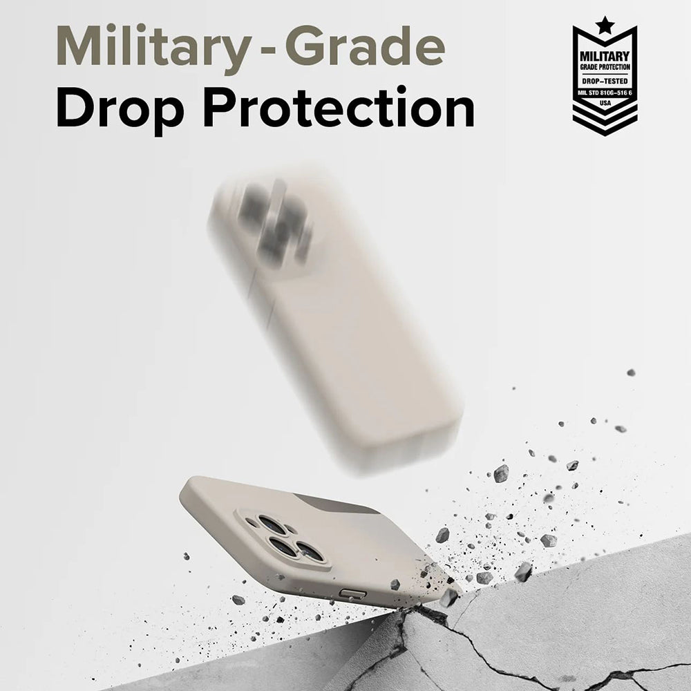 MagSafe hoesje voor Apple iPhone 15 Pro, Ringke, Siliconen, Limegroen