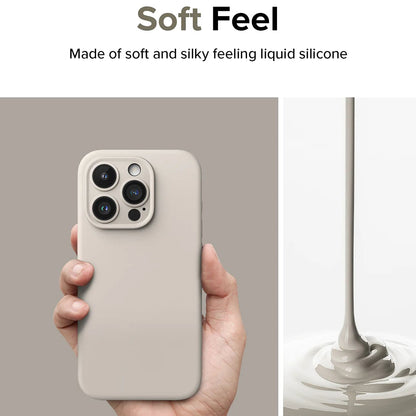 MagSafe hoesje voor Apple iPhone 15 Pro, Ringke, Siliconen, Limegroen